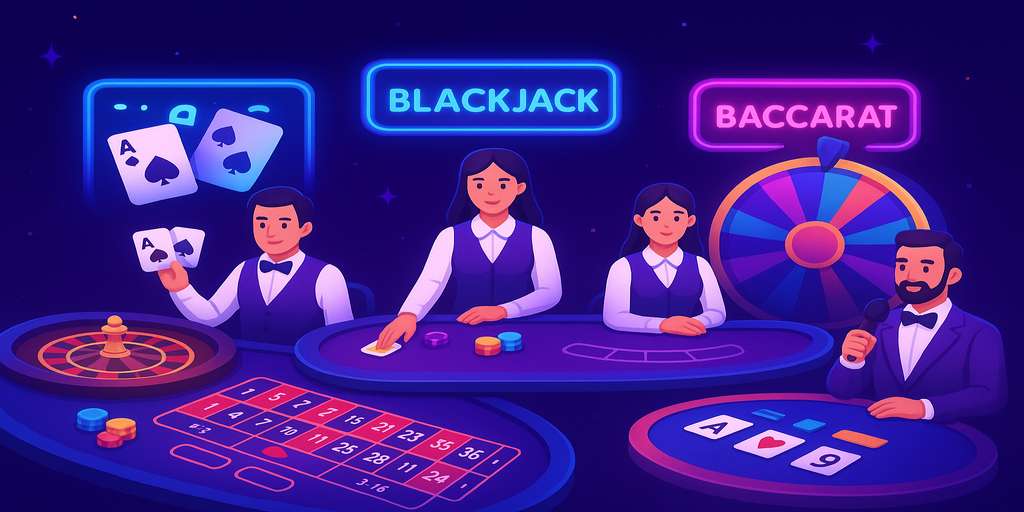 Live Casino at Rocket Casino 13 – Play with Real Dealers